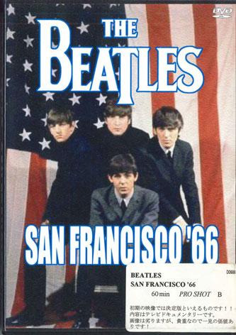 DVD BEATLES - Сан-Франциско '66 AC3 НЕ НА ЛЕЙБЛЕ Япония Музыкальное видео Б/У