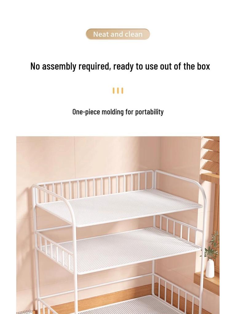 Многоярусный настольный органайзер для книг для офиса, кабинета, общежития и обеденного стола.