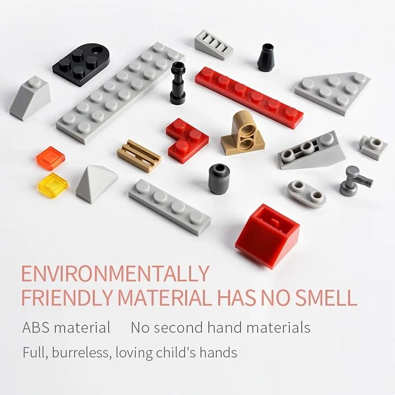 980 шт. Военные 8 в 1 армейский океанский крейсер военный корабль строительные блоки самолет оружие корабль кирпичи городские игрушки для детей