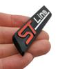 New Metal Red Blue ST line Sticker Car Head Emblem Badge Chrome Sticker for FIESTA FOCUS MONDEO Auto Car Styling