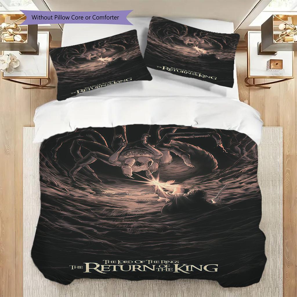 Hobbit Journey Comforter Set Threepiece Set 1 Duvet Cover 2 Pillowcase Without Core Christmas Birthday Gift Bedding Set Soft And Comfortable
