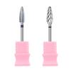 1 or 2 Pcs Tungsten Nail Drill Bits Rotate Electric Milling Cutters For Manicure Machine Quick Removal