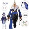 Ysir Layla Cos Full Set Cosplay Anime Game Clothing Female