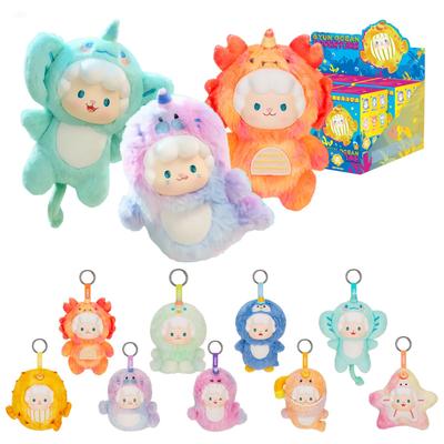 TOP TOY Гюн Гюн Рам Морская Серия Плюшевый Подвеска Коробка Гачапон Сюрприз Фигурка Пластиковая Модель Премиум Игрушка Мягкий Винил Оригинальный Персонаж Рождественский Подарок
