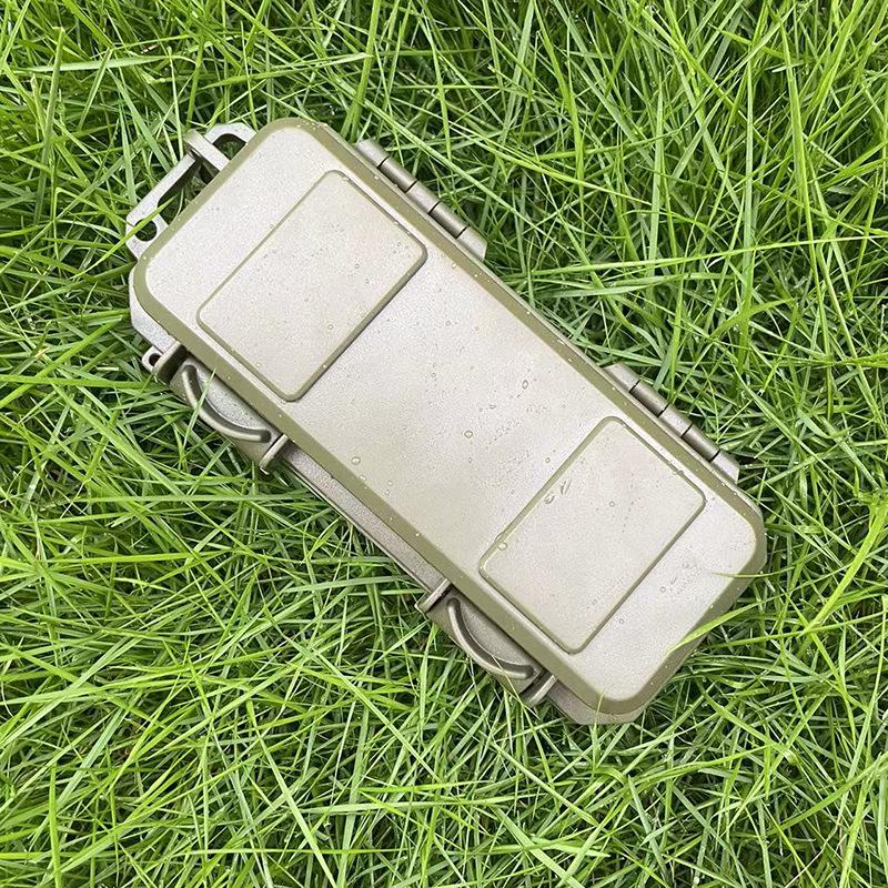 EDC водонепроницаемый ударопрочный ящик с губкой универсальный герметичный ящик для хранения полевых деталей