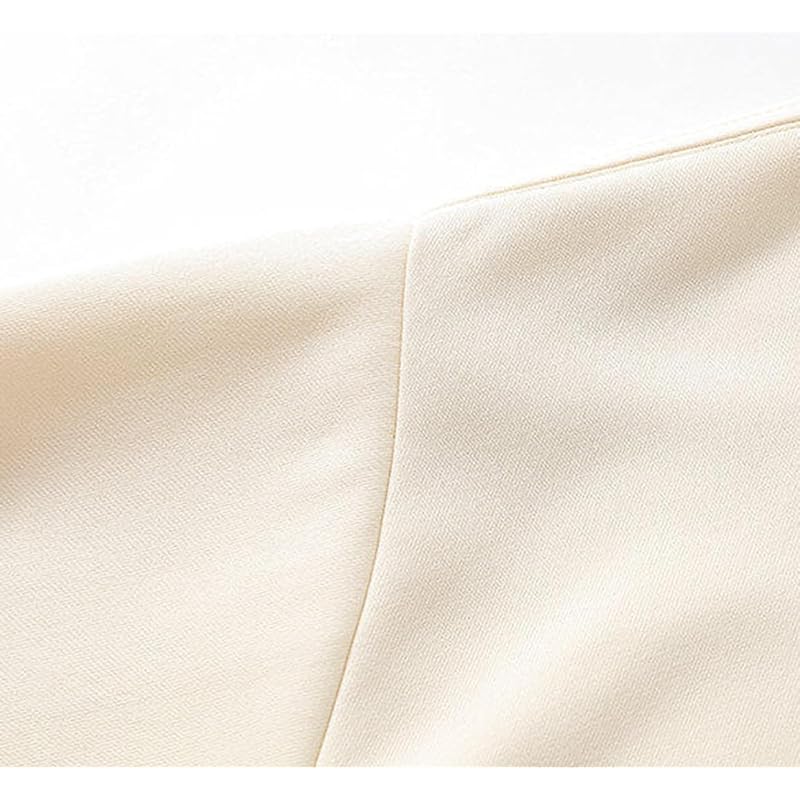 [EASTEMPO] Ladies Trainer Spring Long Sleeve Relaxing Plain Color Fashionable Casual Cute Large Size (JP, Alphabet, M, Beige)