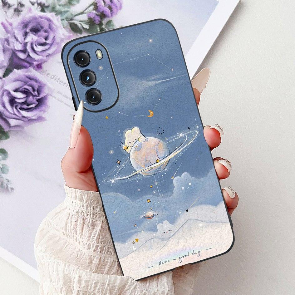 For Motorola Moto G 2022 Case Cover Fashion Butterfly Flower Soft Silicone Phone Cases For Moto G 5G Plus 2020 XT2075 Back Cover