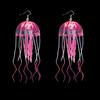 Stainless Steel Jellyfish-shape Earrings Jewelry Ear Stud New Tassel Personalised Earrings  Ear
