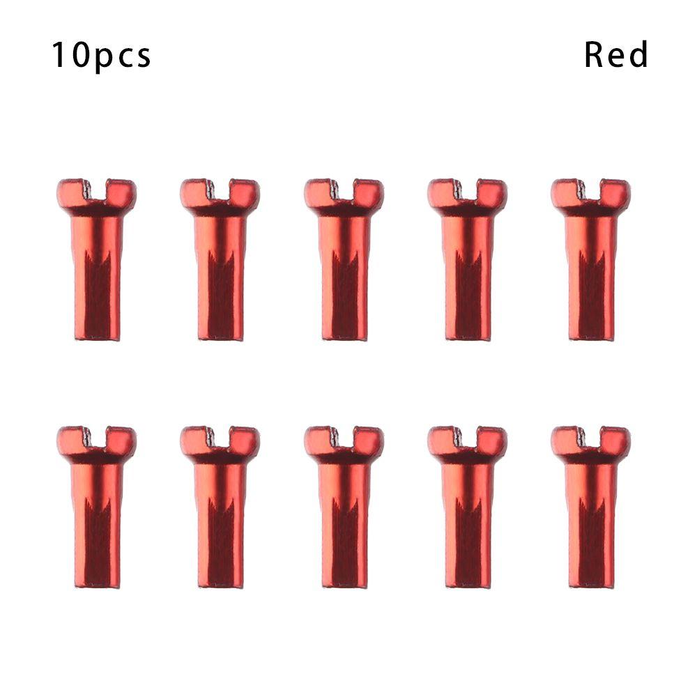 Bike Bike 14mm Wheel Spoke Nipples Cycling Spokes Nipples Multicolor Bicycle Wheel Accessories