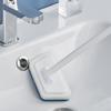 Floor Brush Pressable Strong Decontamination 90 Degree Rotation Effortless Cleaning Removable Window  Sponge Cleaning Brush for Kitchen