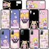 Чехол для iPhone 16 15 Xiaomi Redmi Note 14 13 12 11 Pro Max X 8 16e Samsung Galaxy S25 S24 S23 Moto OPPO Huawei Cartoon Sailor Comics Moon Phone Case