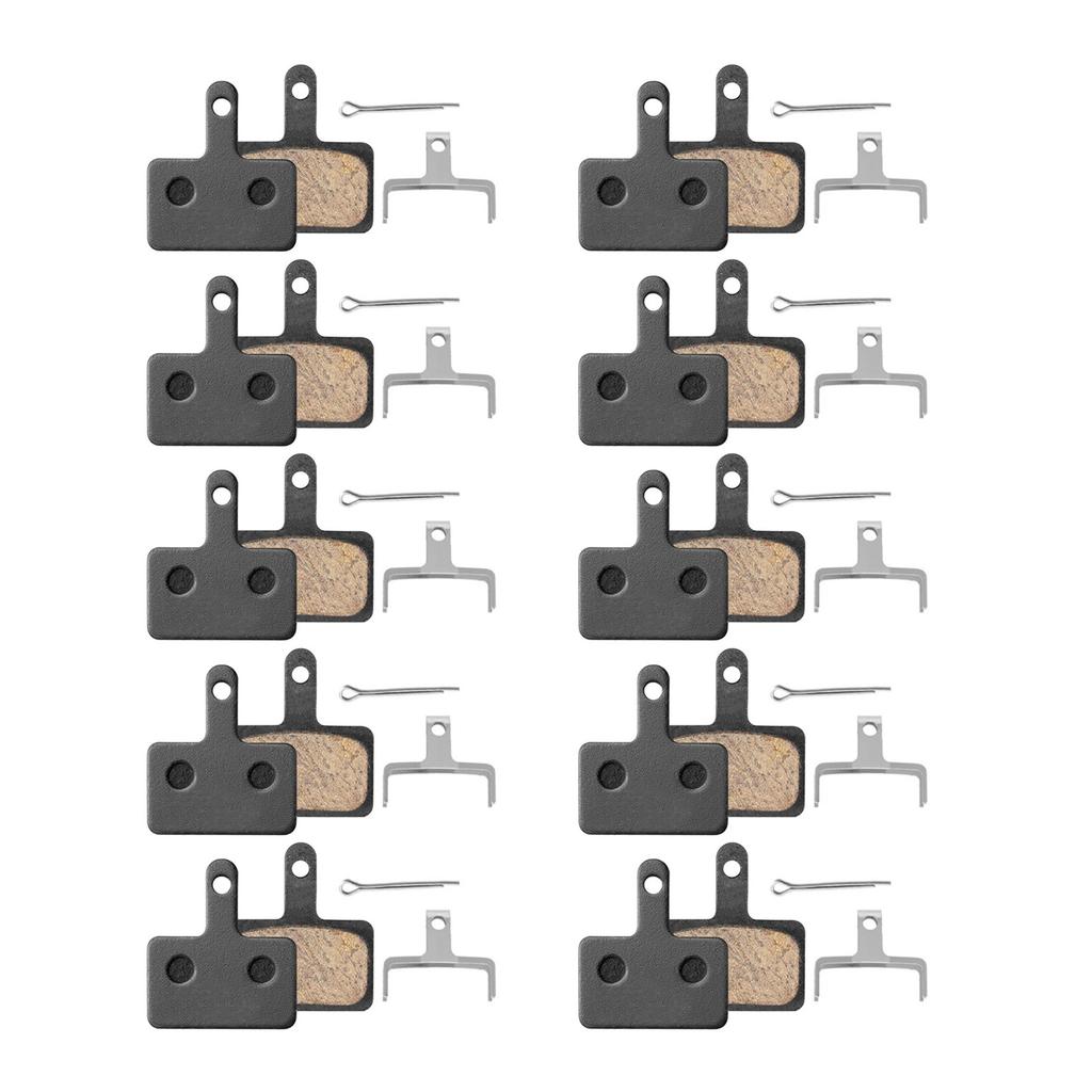 10Pair Bicycles Bike Disc Brake Pads Replacement Resin Bicycles Disc Brake Pads for Cycling Mountain Road Bike Part