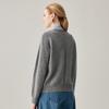 Zhaojun Women's 2025 A/W Semi-High Collar Cashmere Sweater