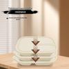 Jiwanggu Disposable 3-Compartment Biodegradable Food Containers