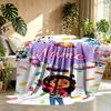 Custom Name Personalized Gabby's Dollhouse Print Blanket, Home Decor, Bedroom, Sofa, Camping, Couch, Gifts for Birthday Christmas