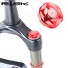Red Shock Absorption Shoulder Gas Caps Nozzle Cover Bicycle Fork Cover Air Fork Cover MTB Fork Cap