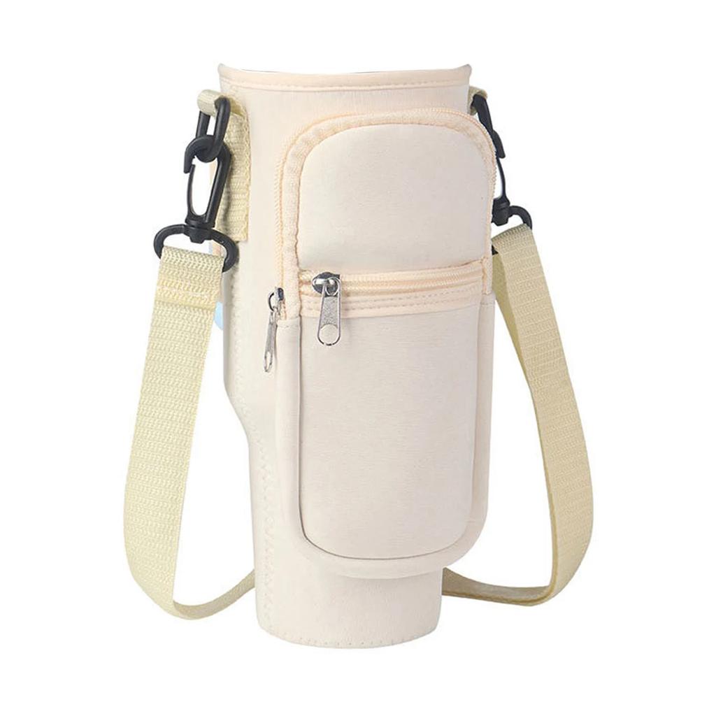 Сумка для переноски бутылок с водой Leeseph для стакана Stanley 40 унций с ручкой, чехол для бутылок с водой и регулируемым плечевым ремнем