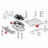 Совместимо с Mercedes W166: Передний бампер GLS450, Кузов ML320, Крыло GLE, Двигатель 350, Коробка передач GL400.