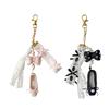 Fashionable ShoeBeaded Phone Pendant Keychain Ornament Keyring Phone Charm Chain Decorative Accessory for Bag Purse