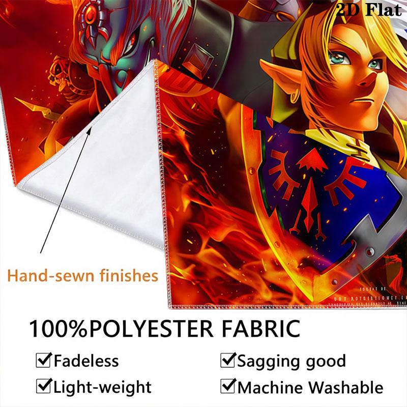 Adventure game Wall Hanging Printed Fabric Blanket Decorative Tapestries for Bedroom Living Room Home Decor