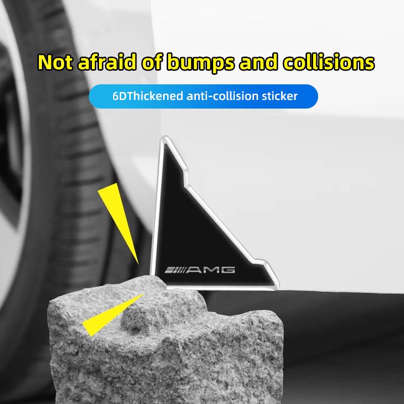 Car Door Corner Protectors Stickers Anti-collision Silicone Paster For Mercedes Benz AMG A B C E G CLA GLA W211 W214 W205 W203 KQ1
