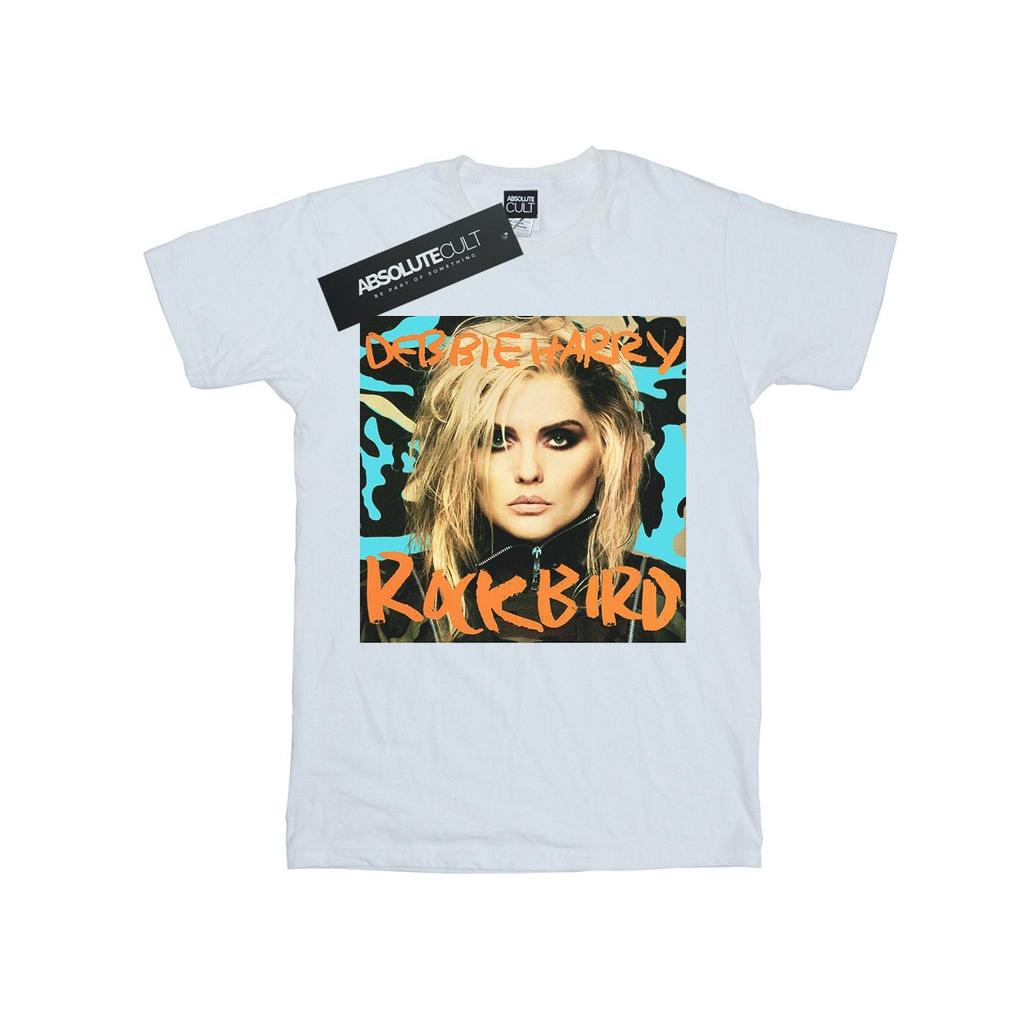 Debbie Harry Womens/Ladies Rockbird Cover Cotton Boyfriend T-Shirt