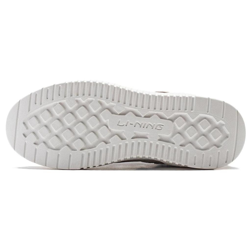 Li Ning Qingyun Trendy Comfortable Durable Non-Slip Low-Top Casual Shoes Women Sneakers White Purple AGCT298-3