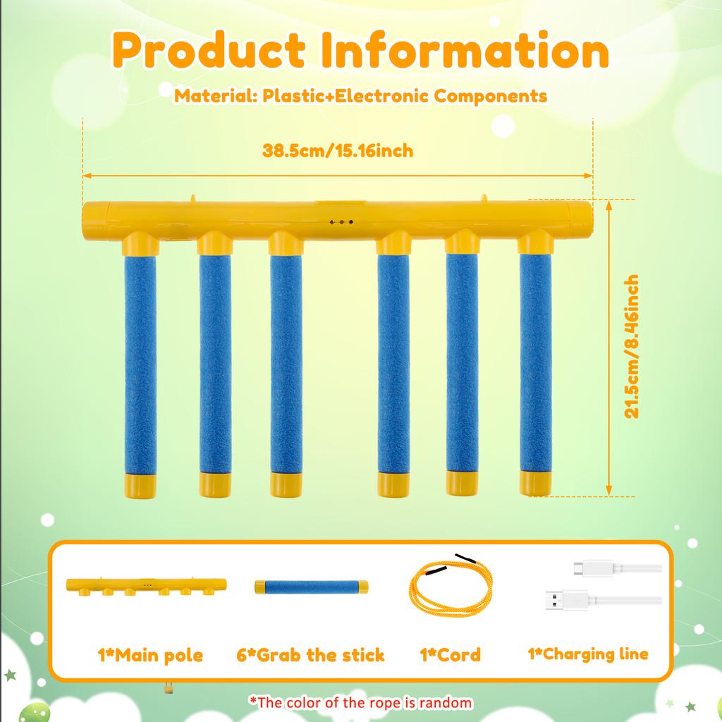 Игра "Падающие палочки" Вызов Детская игрушка для ловли палочек Тренировка реакции Рука-глаз Образовательная Интерактивная игрушка для родителей и детей Спорт