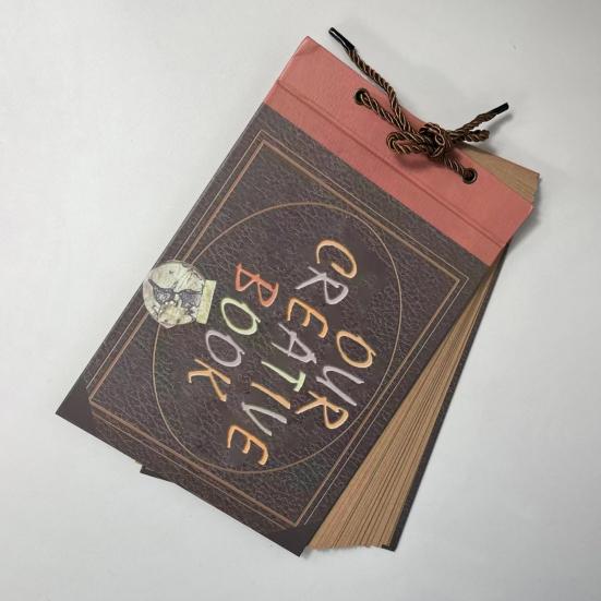 Альбом для вырезок, фотоальбом «сделай сам», твердый переплет, вкладыши, винтажная крафт-бумага на шнуровке, свадебные путешествия, детские, семейные