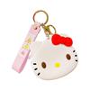 Очаровательные мягкие резиновые брелки-кошельки Sanrio, идеально подходят для подарка и коллекционирования