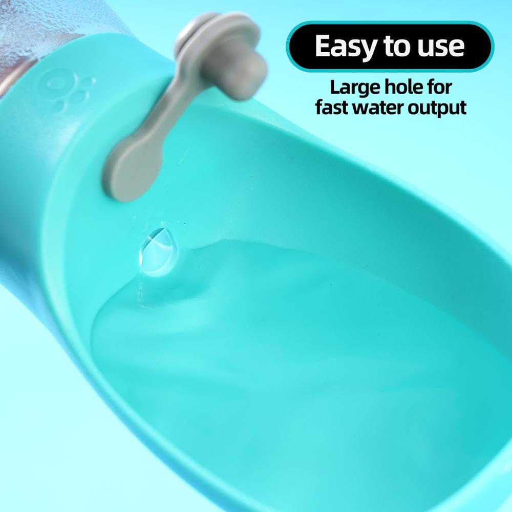 Портативная бутылка для воды для собак мелких, средних и крупных пород, кошек, для путешествий на открытом воздухе, для бега, для щенков, для поения, для кормушки, для йоркширских французских бульдогов, товары для животных