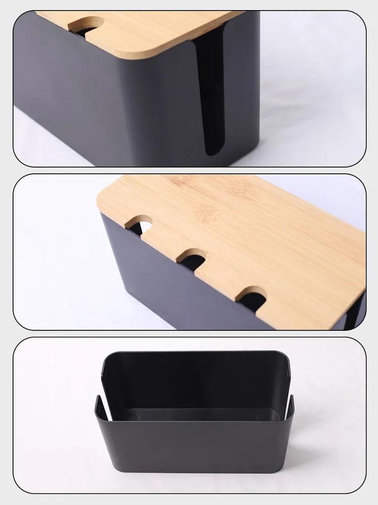 Wire Storage Box Socket Plug Board Wire Management Box Desktop Wire Storage Box