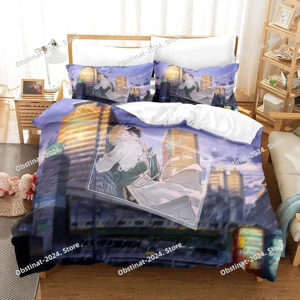 3d Print Anime Banana Fish Bedding Set Printed Duvet Cover Pillowcase Single Double Style Queen King Size Sets