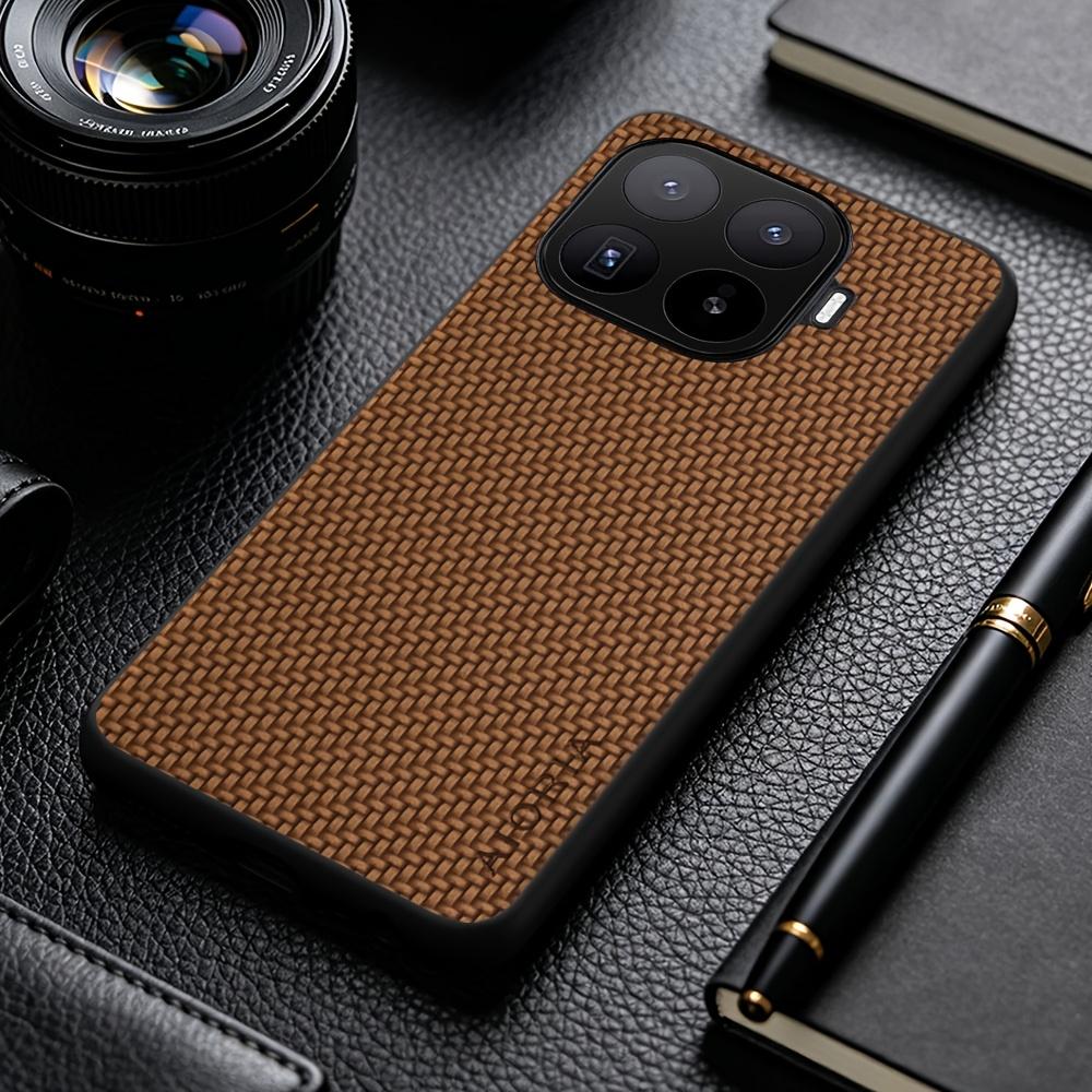 Чехол для телефона: Новый стильный чехол в стиле Business Casual для телефона Xiaomi 17T Pro 17 Pro Max Ultra, искусственная карбоновая кожа, синтетическая кожа, чехол для телефона