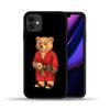 Милый медведь модный брендовый защитный чехол для iPhone 11 12 13 Pro XS Max XR X 6 6S 7 8 Plus 5S SE 2020 12Mini мягкий силиконовый чехол