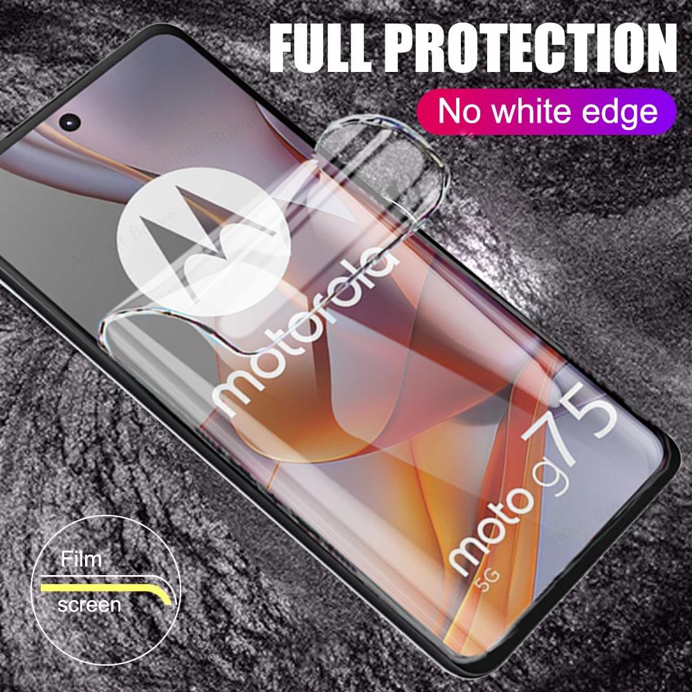 4 шт. Гидрогелевая пленка для Motorola G85 G84 G14 G72 G82 G45 G55 G35 G75 Moto Edge 40 50 30 Neo Pro Edge 60 Fusion Защитное стекло для экрана