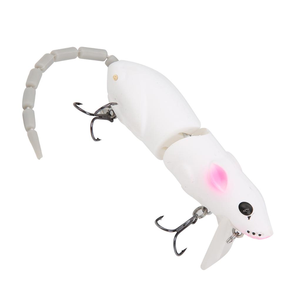 Искусственная приманка в форме мыши для симуляции, рыболовные аксессуары с тройникамиB