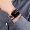 1 шт. магнитный плетеный нейлоновый регулируемый ремешок для Apple Watch Ultra 49 мм, 45 мм, 44 мм, 41 мм, 40 мм, 38 мм, магнитный дышащий ремешок для IWatch 9, 8, 7, 6, 5, 4, 3, 2, 1 SE