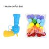 Interactive Launch Training Cat Toys Creative Kittens Mini Pompoms Games Stretch Plush Ball Toys Cat Supplies Pet Accessories