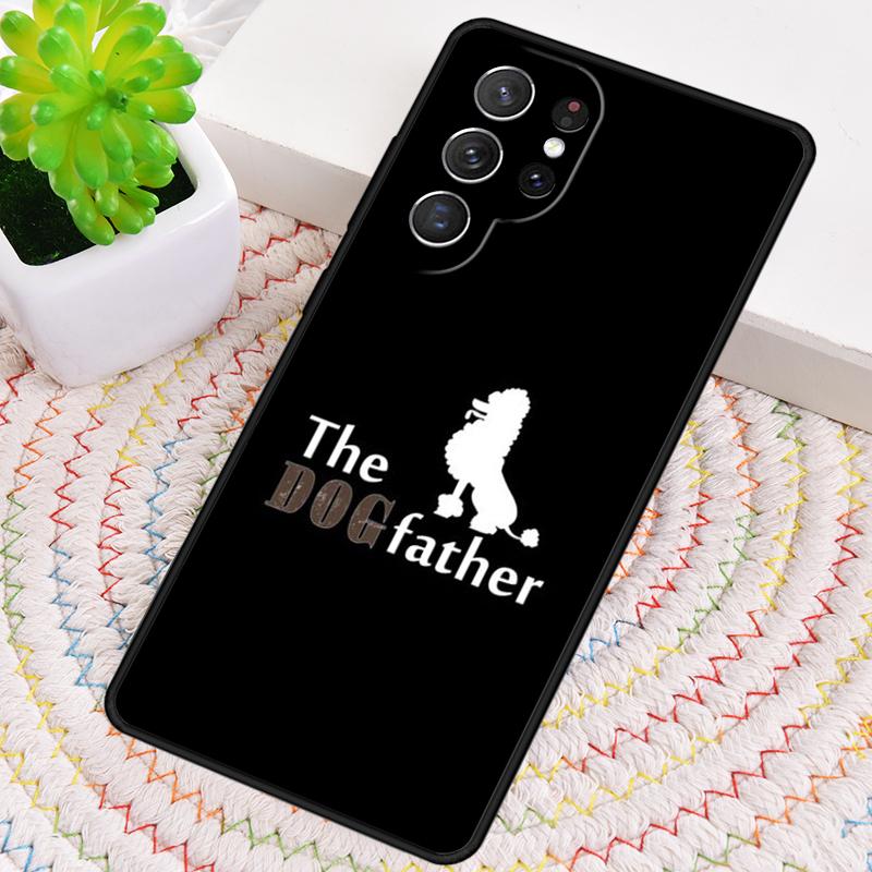 Peace love Poodle Silicone Phone Case For Samsung Galaxy note 10 pro S26 S25 S24 S23 S22 S21 Plus S25Ultra Capa Cover