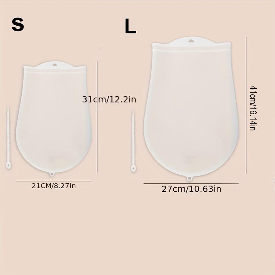 1PC Kitchen Silicone Kneading Bag Dough Stirring Bag, DIY Bread, Pizza, Baked Kitchen Tool Suitable For Making Pizza