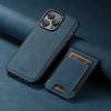 Магнитный чехол из натуральной коровьей кожи для IPhone 16 Pro Max 17 AIR 17E 16E 15 Plus 14 Pro 13 12 Съемный кошелек Держатель для карт Обложка