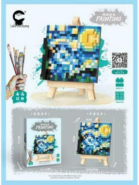 LEGO-Compatible Mini Building Blocks: Cartoon Figurines & Educational Toys