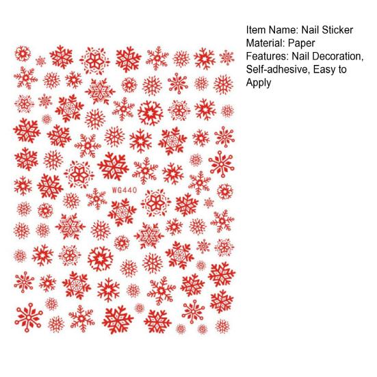 1/2 шт. Красочные наклейки для ногтей в виде снежинок, самоклеящиеся, DIY, для дома, салона, зимние, рождественские, снежинки, женские, наклейки для украшения искусственных ногтей