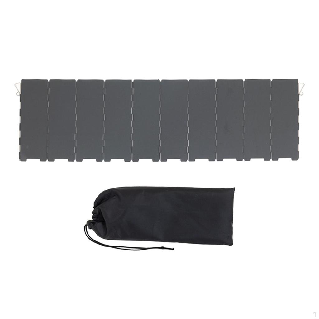 Ветровое стекло для печи для кемпинга. Складное лобовое стекло. Компактная ветрозащитная печь с 10 пластинами.