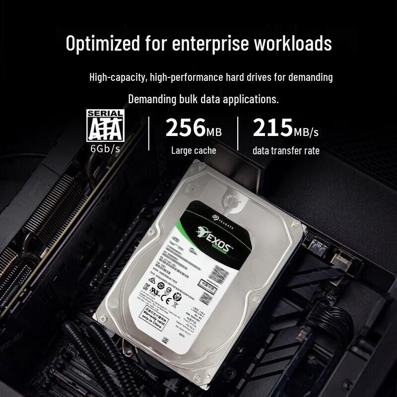Seagate Корпоративный жесткий диск Exos 7E10 SATA