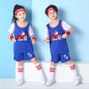 Kids Basketball Uniform Set Fake Two-Piece Quick Dry Sport Jersey Boys Girls Performance Outfit