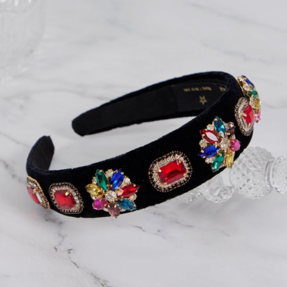 Lara Velvet Antique Hairband Lala H678