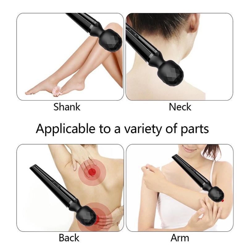 Вибратор в форме микрофона, 8-частотный AV-стик, немой массажный стержень для женщин