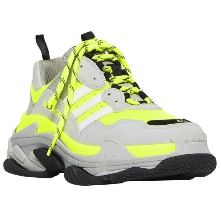 Balenciaga Triple S x adidas 'Fluo Yellow' Men's 712821W2ZB57512